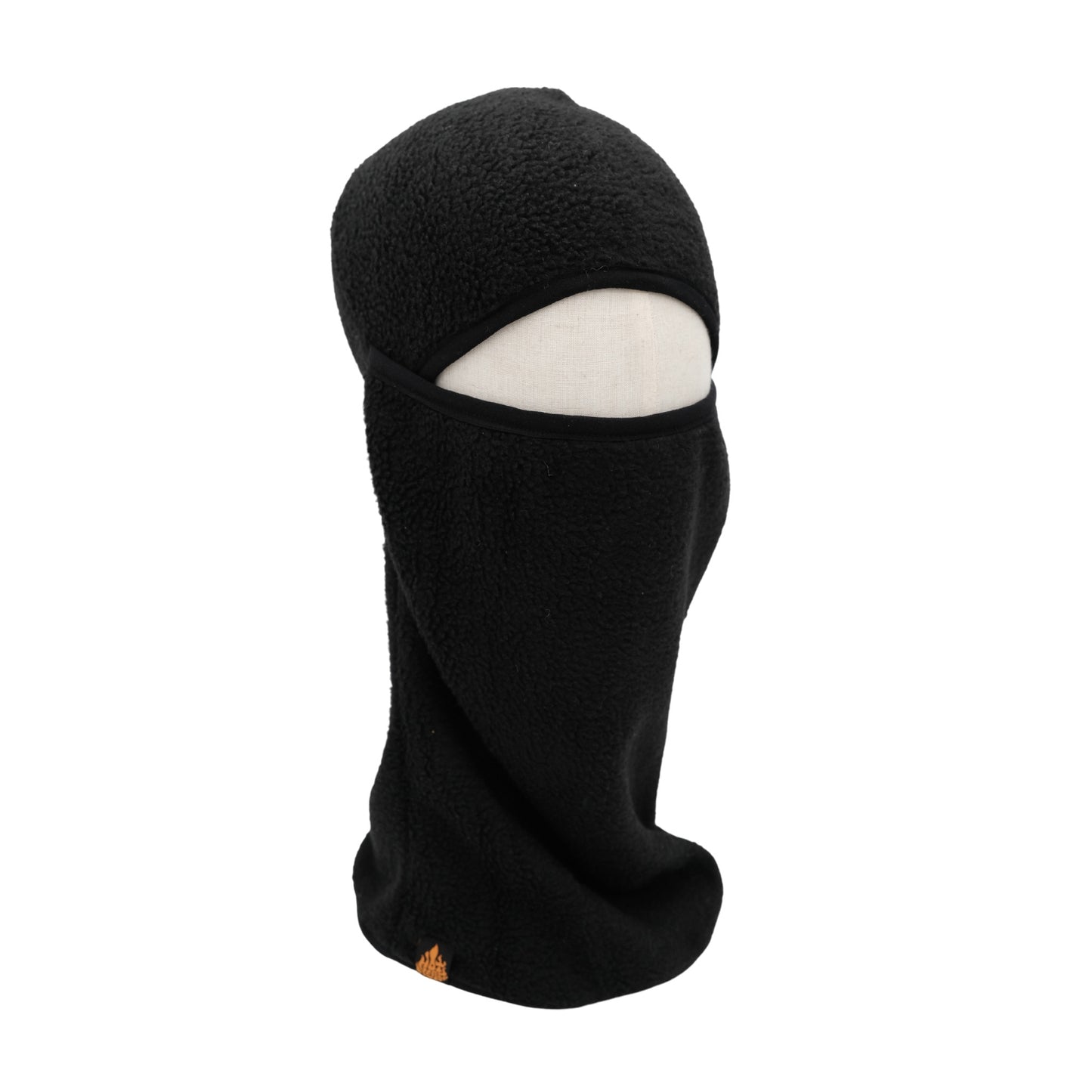 Polar Fleece Balaclava in Pure Black