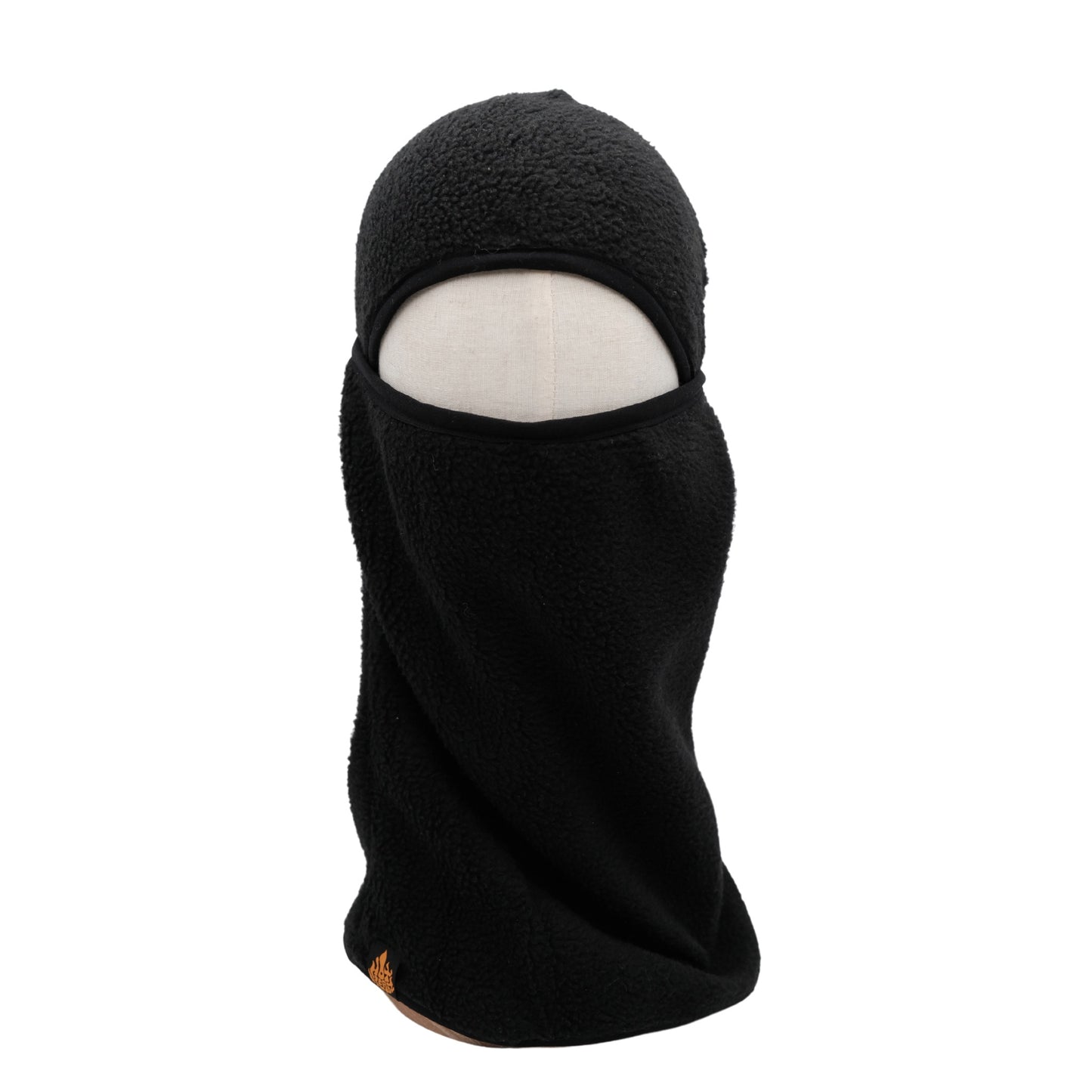 Polar Fleece Balaclava in Pure Black
