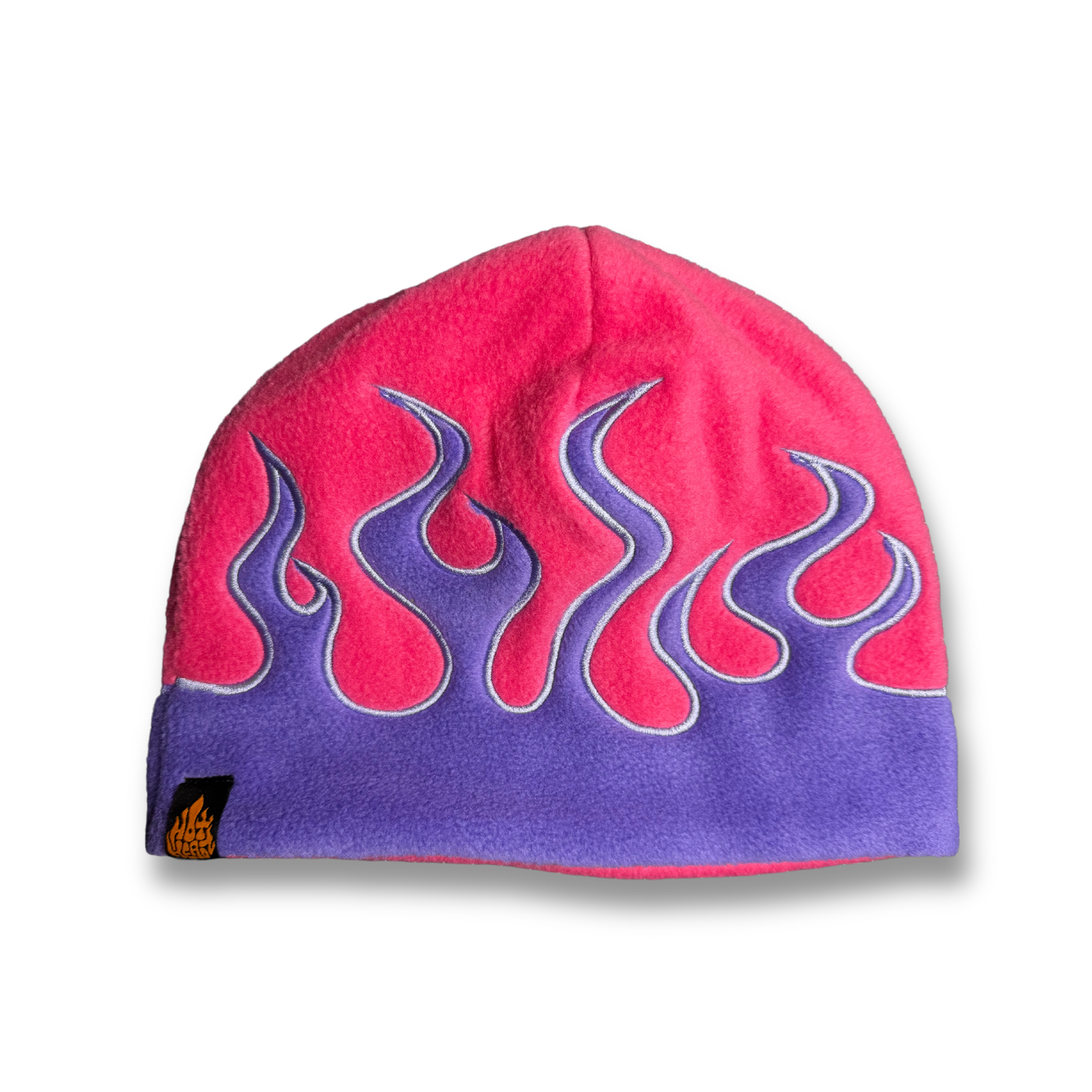 Pink Purple Flame Beanie