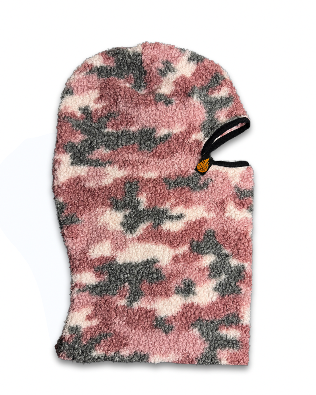 Pink Camo Sherpa Balaclava