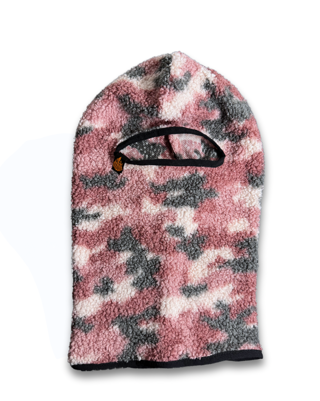 Pink Camo Sherpa Balaclava